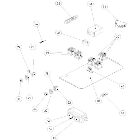 Water ring Ozti 6262.00030.05 Exploded view 64