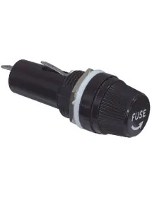 fuse holder suitable fuse ø5x20mm ø 13,1mm 10A rated voltage 250V connection solder connection ZH4 