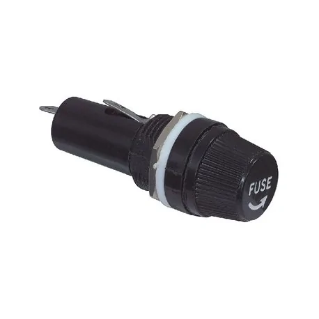 porte-fusible fusible adaptable ø5x20mm ø 13,1mm 10A tension nominale 250V raccord soudure ZH4