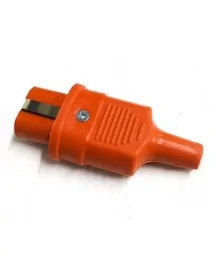 Straight Silicon Plug 250 / 380V 25A