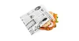 Sac blanc ingraissable 2 cotés ouverts avec impression journal (500 unités)