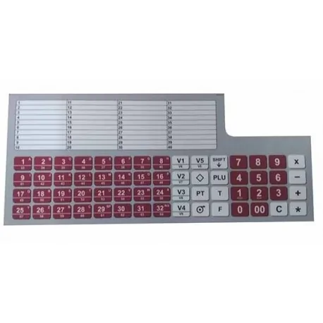 Couverture du clavier 60 touches plus Dibal K-3xx BK-P4169