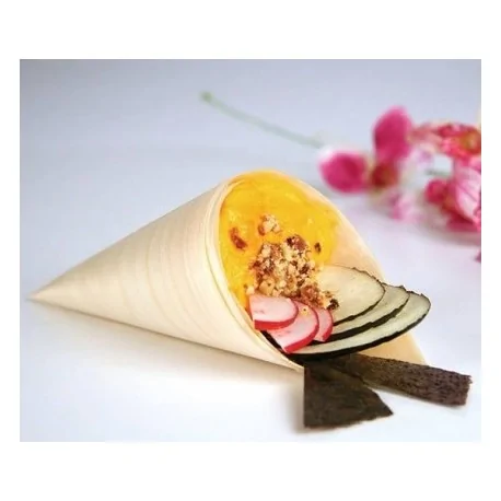 Mini Wooden Cones 13 cm (100 pcs)