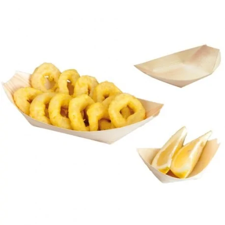 Barquette bateau bois (50 unités)