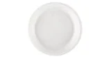 Biodegradable white dish (50 pcs)