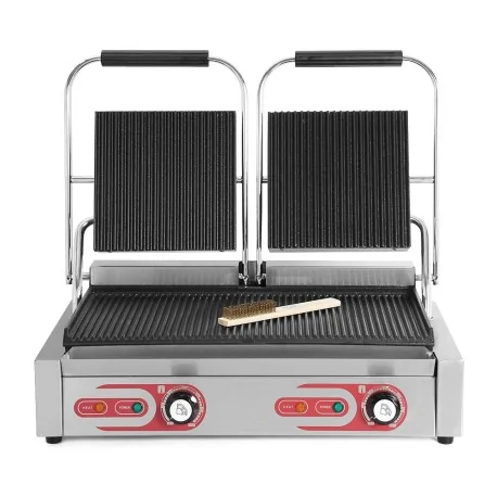 Grill Doble Acero Inoxidable PG-813