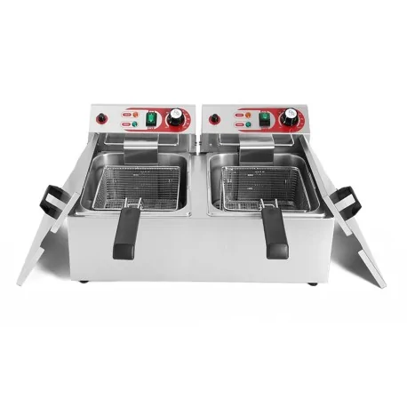 Electric Fryer 7+7 liters 3+3 Kw