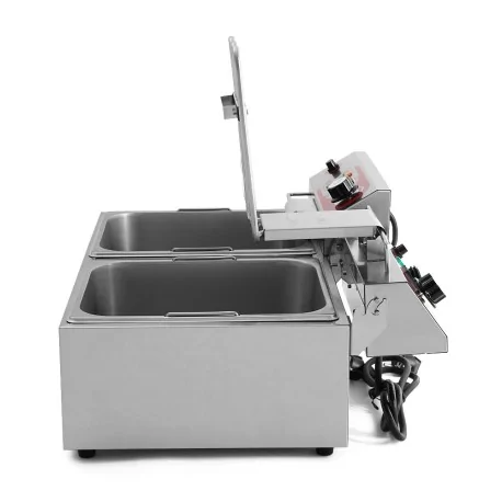 Electric Fryer 7+7 liters 3+3 Kw