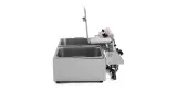 Electric Fryer 7+7 liters 3+3 Kw
