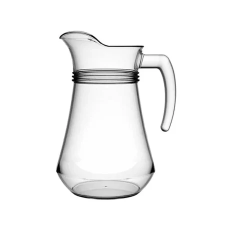 Water jug in glass