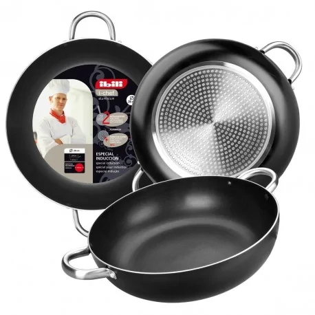 Deep Frypan with 2 handles I-CHEF