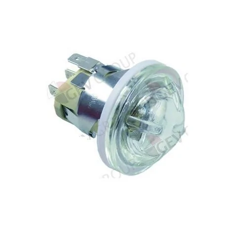 lámpara de horno montaje ø 35,5mm 230V 25W casquillo G9 resis.a la temp. 300°C empalme F6,3  ECO1-1 ECO1C-008-K