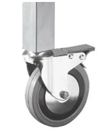 Pack de 4 roues pour tables de travail