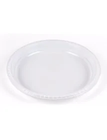 Round Flat Premium Plate 26 cm (10 pcs)