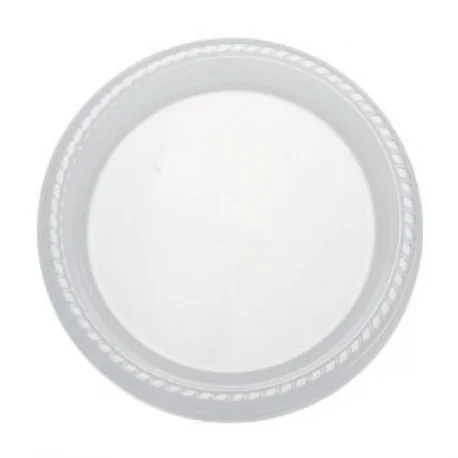 Round Flat Premium Plate 22 cm (12 pcs)