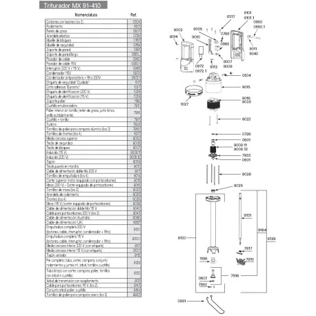 Cuchilla Emulsionar Dynamic MD95 9414