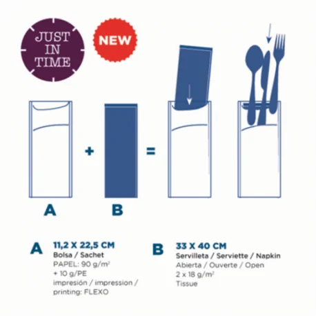 Sac kraft Verjured (paquet de 100 pièces)