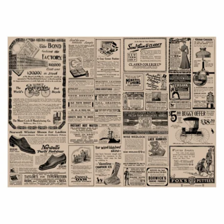 Recycled Tablecloths Newspaper (Pack of 500 pcs)
