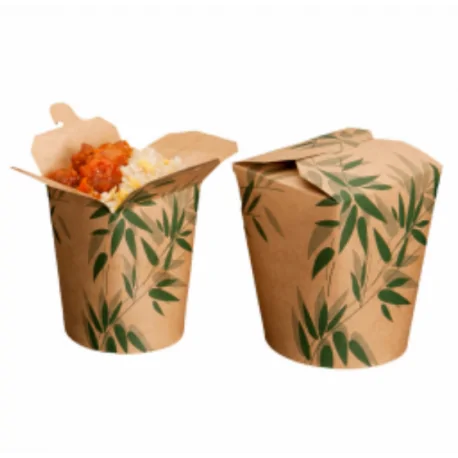 Flip-top cardboard containers (50 pcs)