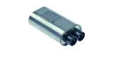 HV capacitor for microwave 1,15µF type CH85-21115 2100V 50/60Hz double connection male faston 4.8mm