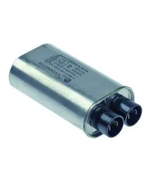 HV capacitor for microwave 1,15µF type CH85-21115 2100V 50/60Hz double connection male faston 4.8mm