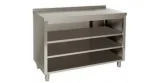 Furniture shelves 350 mm bottom closed back