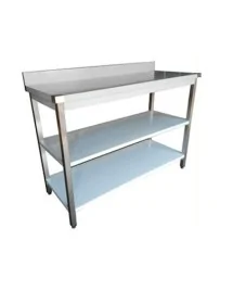 Étagères de meubles ouvertes par derrière