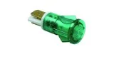 lámpara de señalización ø 12mm verde 230V UE 1 pzs 