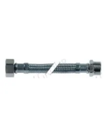 Latiguillo flexible trenza inox 1/2" H - 1/2" H DN10  900mm