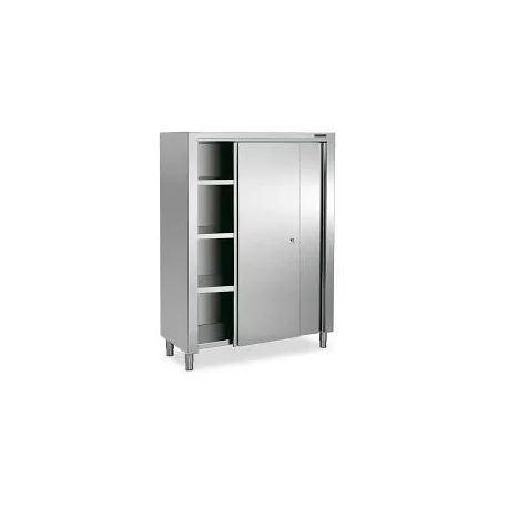 Standing cabinets with sliding doors