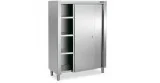 Standing cabinets with sliding doors