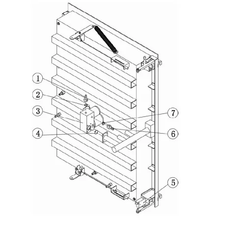 Paquet de charnières gauche droite Machine à emballer sous vide DZ-900 DZ-1100