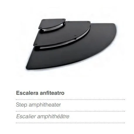 Exposition de 9 échelles à plateaux