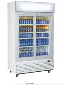 Glass door display cabinet DC