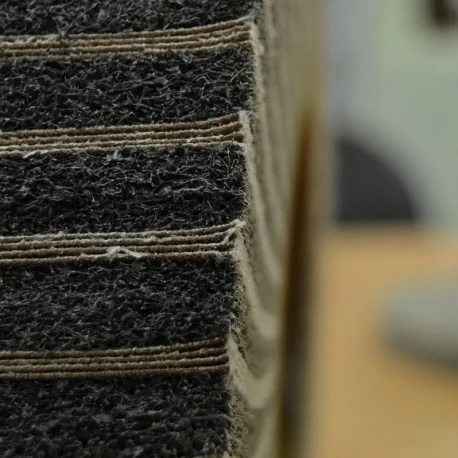 Disco Pulidor Mixto Satinado Acero 250x35x115mm P120 + TBM Flap Lija