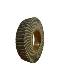 Disco Pulidor Mixto Satinado Acero 250x35x115mm P120 + TBM Flap Lija