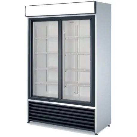 Armario Expositor Vertical Refrigerado Dos puertas RVCS-1000S