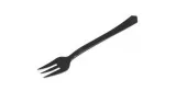 Tenedor Mini Negro 10,7 cm (Pack de 50 unidades)