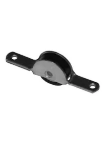 Glissière en acier zingué et polyamide pour porte coulissante AC.1001