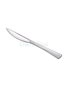 PREMIUM metallic table knife (pack 25 units)