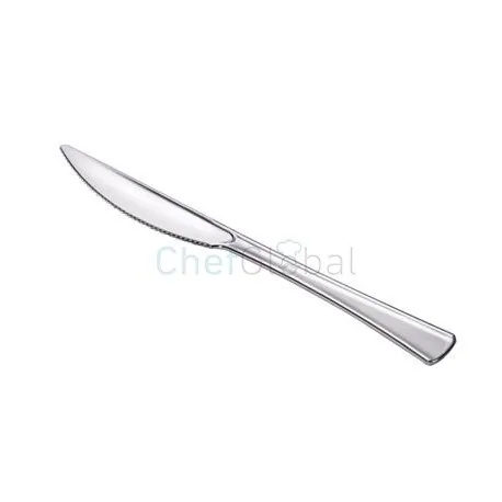 Cuchillo de mesa metalizado PREMIUM (pack 25 unidades)