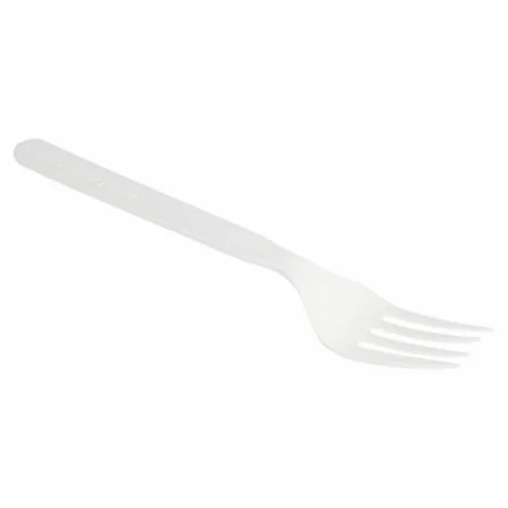 Fork 17 cm white CPLA (50 units)