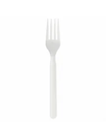 Fork 17 cm white CPLA (50 units)