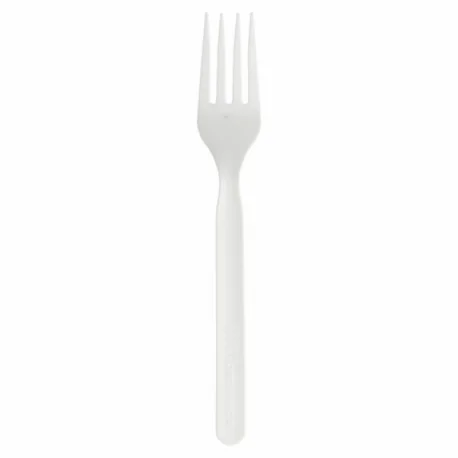 Fork 17 cm white CPLA (50 units)