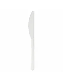 Knife 18 cm white CPLA (50 units)