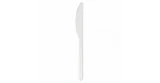 Couteau 18 cm blanc CPLA (50 unités)