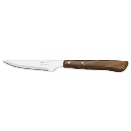 Couteaux Steak avec manche en bois comprimé
