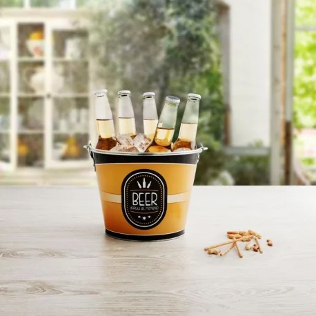 6L beer bottle steel bucket