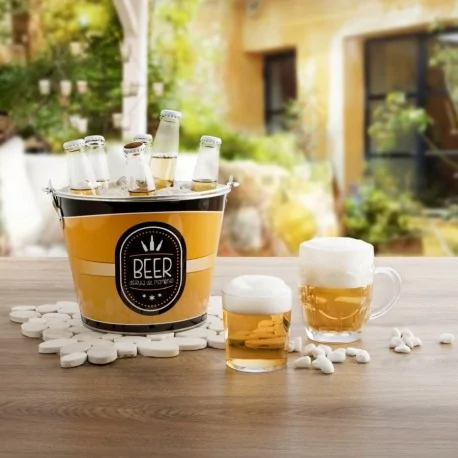 6L beer bottle steel bucket