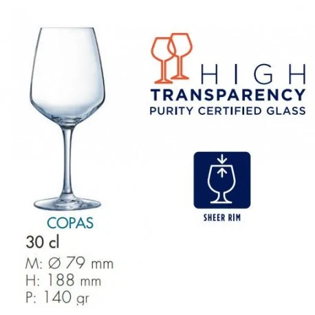 Copa VINA JULIETTE (Pack de 6 uds)